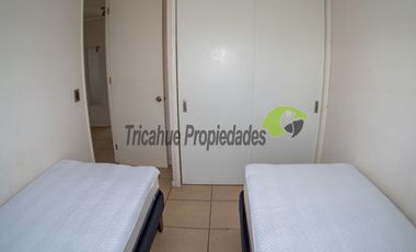 Arriendo año corrido, hermoso depto amoblado primera línea playa La Herradura. 3D y 2B. $800.000