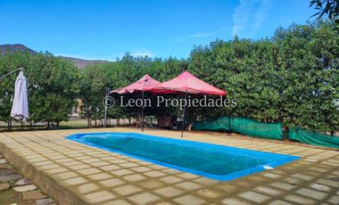 Leon Propiedades vende parcela con casa en Alhué, Curacaví.