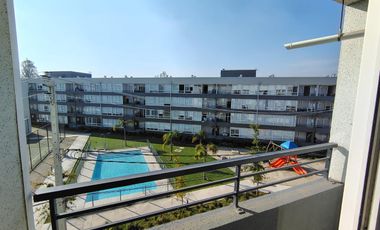 OFERTA ARRIENDO Dpto. Nuevo y Amoblado 2Dorm 1Baño 1Estac. en Metro Lo Cruzat y Metro Quilicura