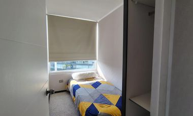 OFERTA ARRIENDO Dpto. Nuevo y Amoblado 2Dorm 1Baño 1Estac. en Metro Lo Cruzat y Metro Quilicura