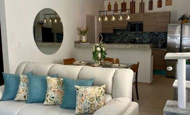 Departamento en Renta Amueblado en Pto. Morelos