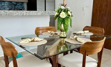 Departamento en Renta Amueblado en Pto. Morelos