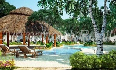 DEPARTAMENTO EN RENTA AMUEBLADO Y EQUIPADO EN PUERTO MORELOS , MUY CERCA DEL MAR