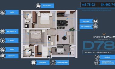 PRE-VENTA DE DEPARTAMENTOS EN NORTE W HOME