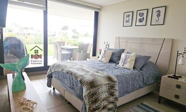 Marbella Departamento Seminuevo con Jardín op. amoblado