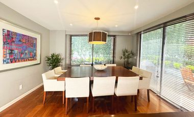 Residencia en Condominio Horizontal en venta en San Jerónimo Lídice, CDMX – Amplios espacios, jardín y 4 recámaras con baño