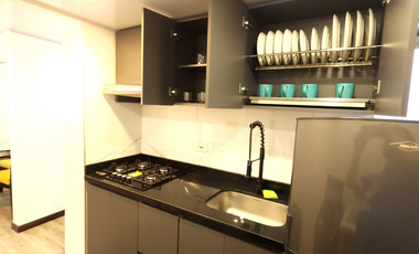 ARRIENDO APARTAMENTO AMOBLADO CERCA A MULTIPLAZA -LA FELICIDAD