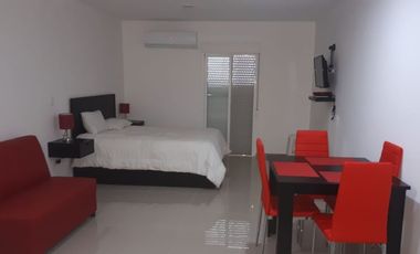 DEPARTAMENTO TIPO ESTUDIO  2 CUADRAS DE LAS AMERICAS EN PLAYA DEL CARMEN, Q. ROO