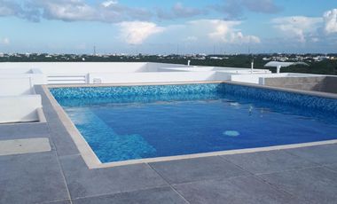 DEPARTAMENTO TIPO ESTUDIO  2 CUADRAS DE LAS AMERICAS EN PLAYA DEL CARMEN, Q. ROO