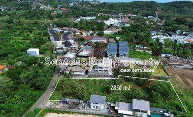 Freehold land sale 2850m² - Bingin Pecatu Bali