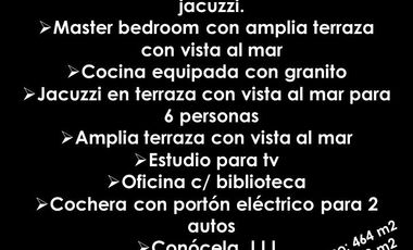 Casa en Privada Residencial con vista al Mar