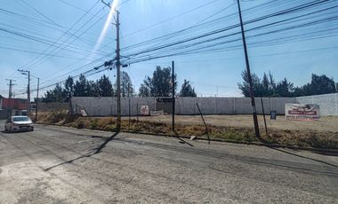 EXCELENTE TERRENO EN RENTA A POCOS METROS DE LATERAL RECTA A CHOLULA