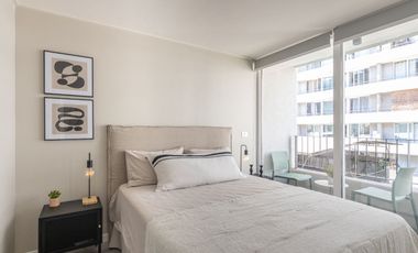Exclusivo departamento en corazón de Santiago. Edificio Multifamily