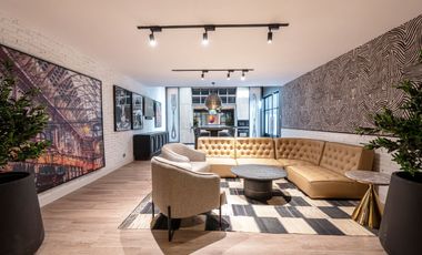 Exclusivo departamento en corazón de Santiago. Edificio Multifamily