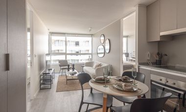 Exclusivo departamento en corazón de Santiago. Edificio Multifamily
