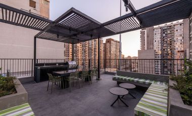 Exclusivo departamento en corazón de Santiago. Edificio Multifamily