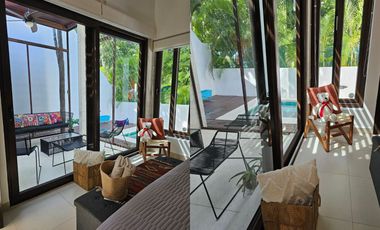 Estilosa Casa en la Selva con Alberca Privada y Rooftop en TAO Tulum Country Club