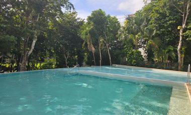 Estilosa Casa en la Selva con Alberca Privada y Rooftop en TAO Tulum Country Club