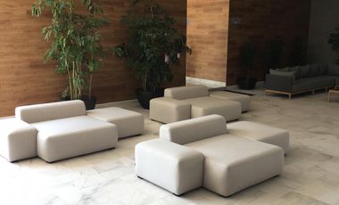 Departamento en renta torre Artema, blvd. Atlixco, jardín del arte