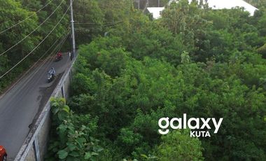 DIJUAL TANAH VIEW GWK DI MERAK UNGASAN BADUNG, BALI