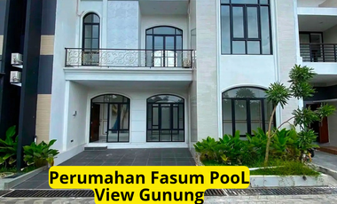 Perumahan  View Sawah Dan Gunung Fasum Kolam Renang Jalan Magelang