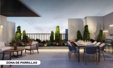 VENTA DPTO TIPO ESTUDIO EN AV ARAMBURÚ / ÁREAS COMUNES