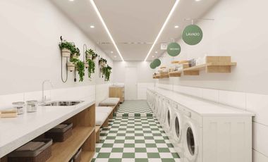 VENTA DPTO TIPO ESTUDIO EN AV ARAMBURÚ / ÁREAS COMUNES