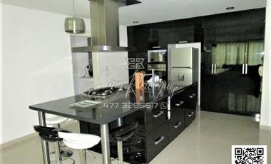DEPARTAMENTO AMUEBLADO EN RENTA, TORRE AZUL, PASEO DE LOS INSURGENTES, 1 REC, 2 AUTOS, ALBERCA, GYM