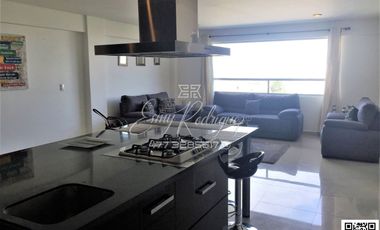 DEPARTAMENTO AMUEBLADO EN RENTA, TORRE AZUL, PASEO DE LOS INSURGENTES, 1 REC, 2 AUTOS, ALBERCA, GYM
