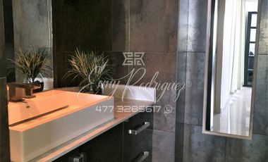 DEPARTAMENTO AMUEBLADO EN RENTA, TORRE AZUL, PASEO DE LOS INSURGENTES, 1 REC, 2 AUTOS, ALBERCA, GYM