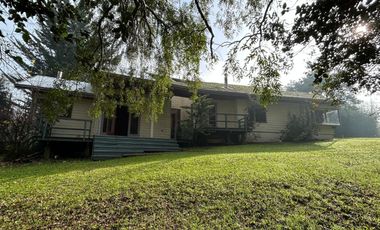 Se vende parcela con casa en condominio Miraflores, Valdivia