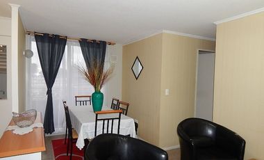 Arriendo departamento amoblado La Paloma 2 Valle volcanes