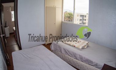 Arriendo departamento amoblado año Corrido en La Serena, sector Puertas del Mar. $460 mil