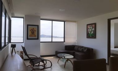 ALQUILO SUITE AMOBLADA VISTA AL RIO EN BELLINI PUERTO SANTA ANA