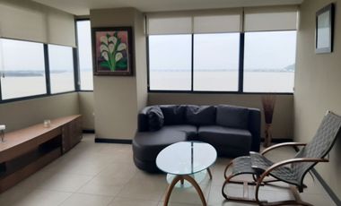 ALQUILO SUITE AMOBLADA VISTA AL RIO EN BELLINI PUERTO SANTA ANA
