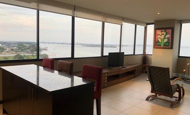 ALQUILO SUITE AMOBLADA VISTA AL RIO EN BELLINI PUERTO SANTA ANA