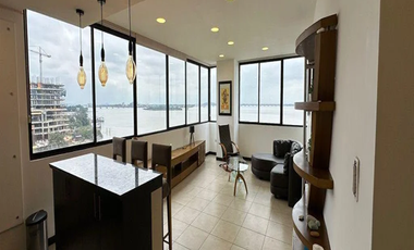 ALQUILO SUITE AMOBLADA VISTA AL RIO EN BELLINI PUERTO SANTA ANA