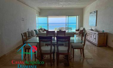 Frente al mar. En exclusivo departamento con terraza panorámica y acceso directo a la playa