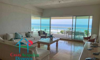 Frente al mar. En exclusivo departamento con terraza panorámica y acceso directo a la playa