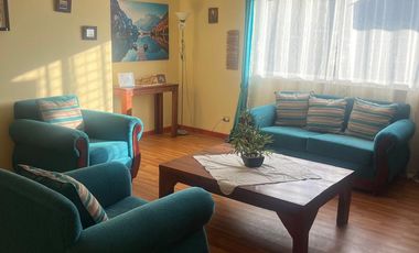 Se arrienda amplia casa,amoblada en lugar residencial, campo Lonquén sur