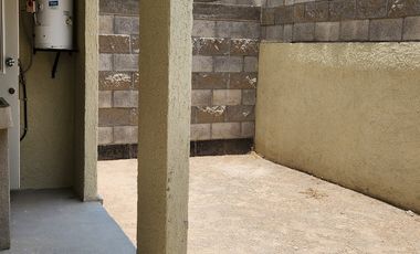 Departamento para estrenar, con seguridad, Planta baja, jardín, áreas para convivencia