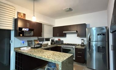 Casa en renta en Los Amores, Bucerias, Aamueblada, roof garden.