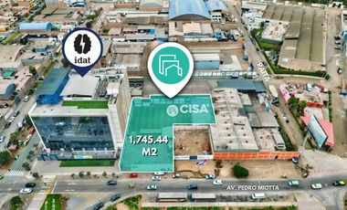 VENTA DE TERRENO DE 1746M2 EN ZONA COMERCIAL EN SAN JUAN DE MIRAFLORES (CZ)
