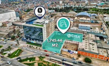 VENTA DE TERRENO DE 1746M2 EN ZONA COMERCIAL EN SAN JUAN DE MIRAFLORES (CZ)