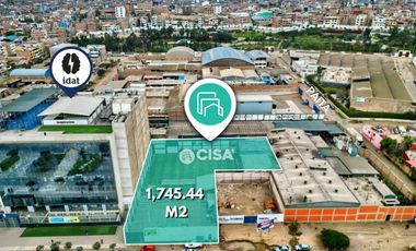 VENTA DE TERRENO DE 1746M2 EN ZONA COMERCIAL EN SAN JUAN DE MIRAFLORES (CZ)