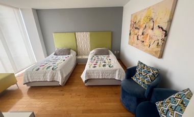 DEPARTAMENTO AMUEBLADO ZONA ANDARES, ACUEDUCTO 360, 2 RECAMARAS, A/A