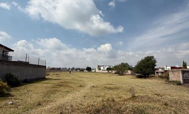 Terreno en Venta Metepec junto a Los Castaños