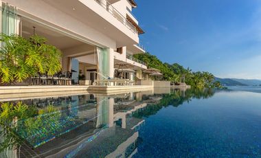 Villa de lujo frente al mar en Conchas Chinas, Puerto Vallarta | 6 recámaras, alberca privada, vistas espectaculares