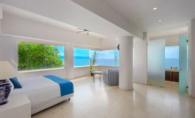 Villa de lujo frente al mar en Conchas Chinas, Puerto Vallarta | 6 recámaras, alberca privada, vistas espectaculares
