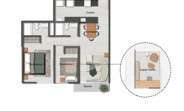 DEPARTAMENTOS EN VENTA - VILLA CLUB - BOSQUIRA